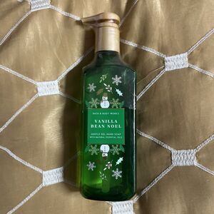 BATH & BODY WORKS VANILLA BEAN NOEL GENTLE GEL HAND SOAP 8 FL OZ
